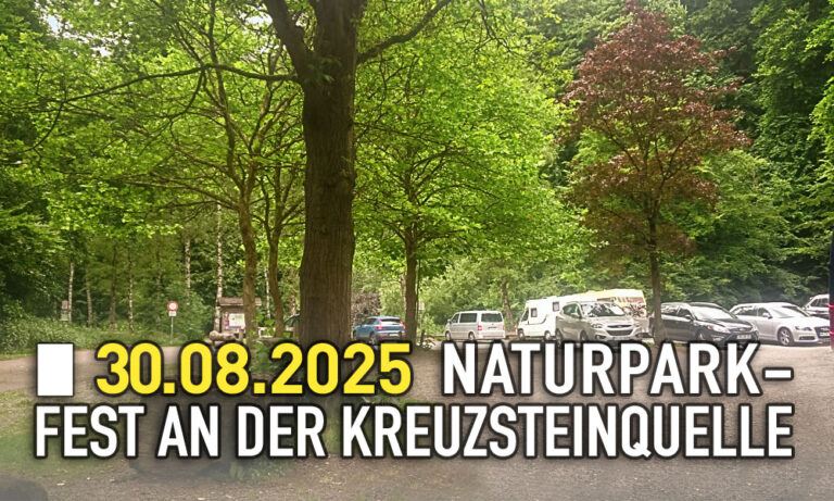 Mehr über den Artikel erfahren 🌳💦 Naturpark-Fest an der Kreuzsteinquelle
