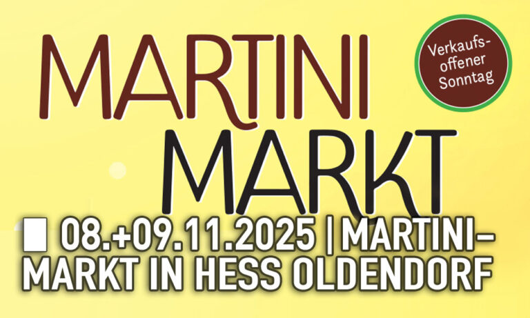 Mehr über den Artikel erfahren 🍻 Martini-Markt Hessisch Oldendorf