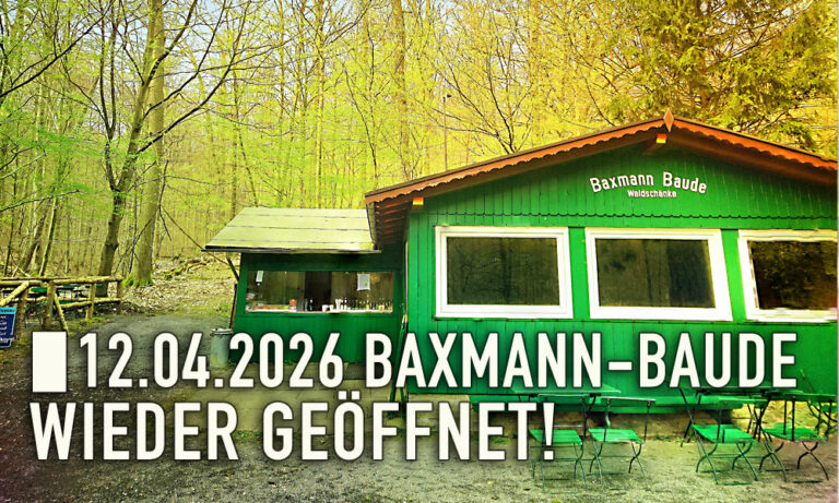 Mehr über den Artikel erfahren 🌲🌳🏡 Waldschänke „Baxmann-Baude“ wieder geöffnet