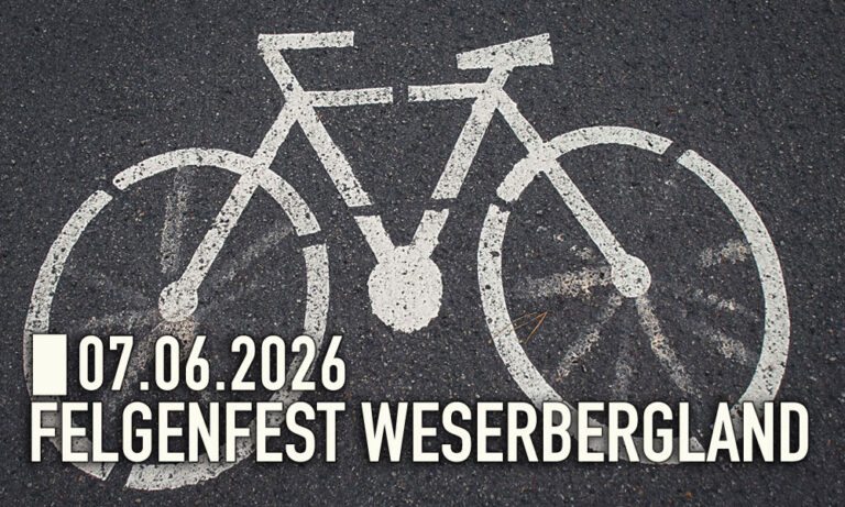 Mehr über den Artikel erfahren 🚴‍♀️ Felgenfest 2026 im Wesertal