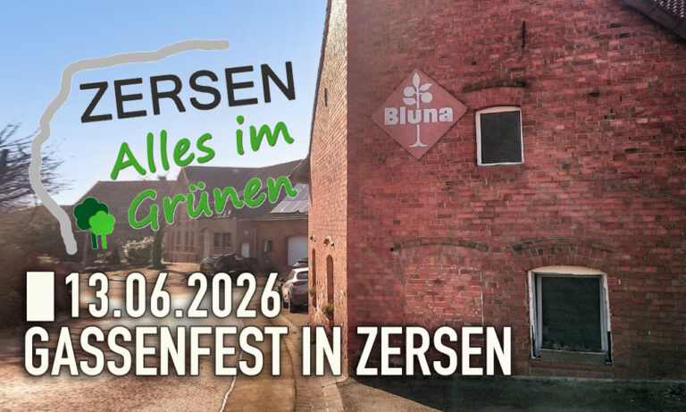 Mehr über den Artikel erfahren 🏡🦆 „Gassenfest“ in Zersen mit Entenrennen!