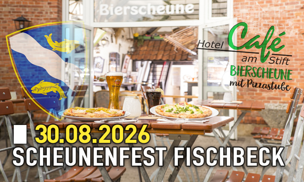 Du betrachtest gerade 🌳⛪️ Scheunenfest in Fischbeck